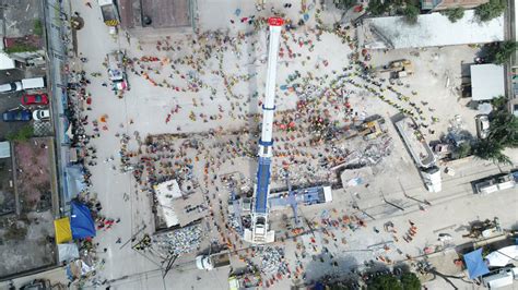 Los Estragos Post Sismo Registrados En 13 Fotografías Aéreas De La Ciudad De México Infobae