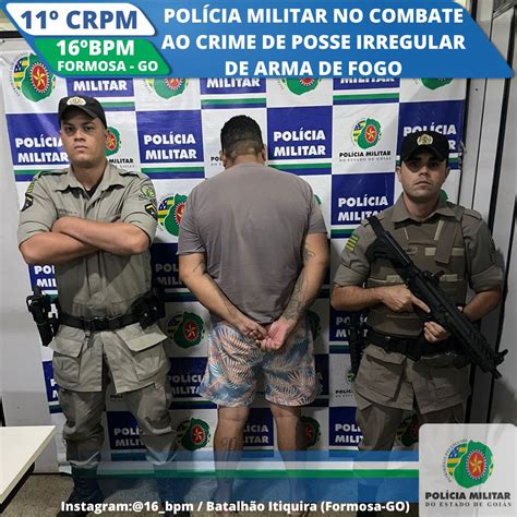 Ap S Amea Ar Pessoas Em Via P Blica Arma De Fogo Homem Preso Em