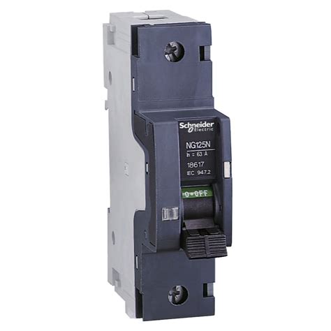 Single Pole Circuit Breaker Acti9 Ng125n 18612 1p 20a C