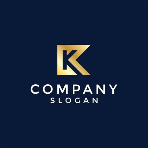 Premium Vector Modern And Luxury Initial Letter Kr Or Rk Monogram Logo