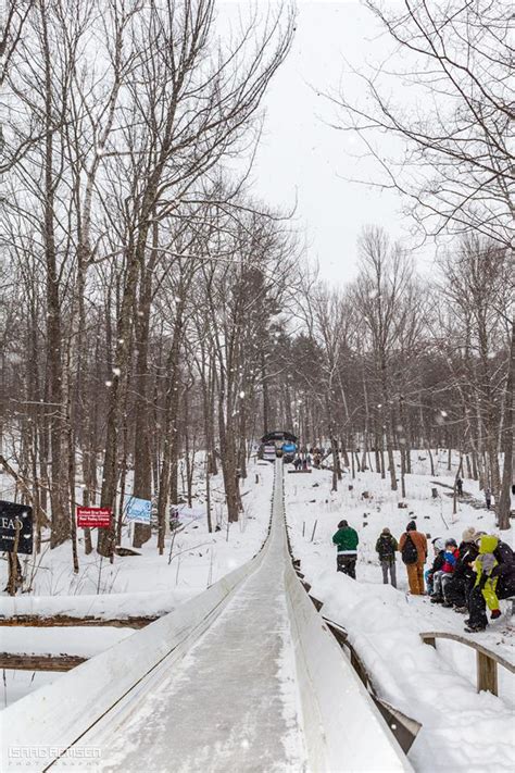 About and History - USNTC Toboggan Chute - Camden Snow Bowl