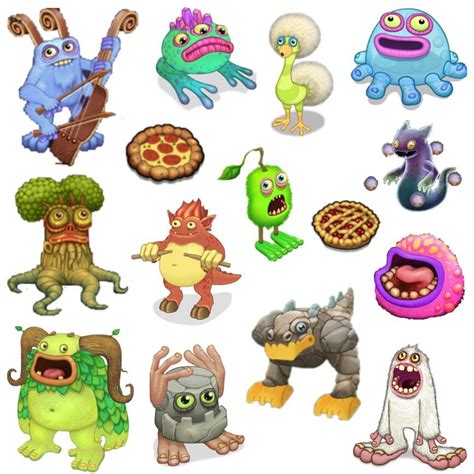 My Singing Monsters Sticker Sheet Artofit