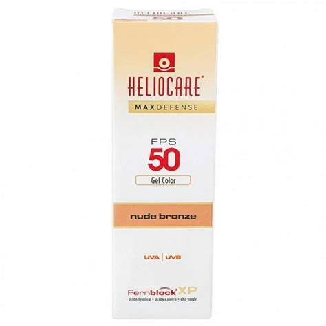 Protetor Solar Max Defense Gel Creme Color Heliocare Fps