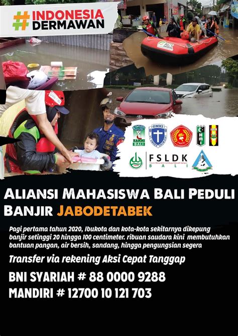 Poster Peduli Banjir