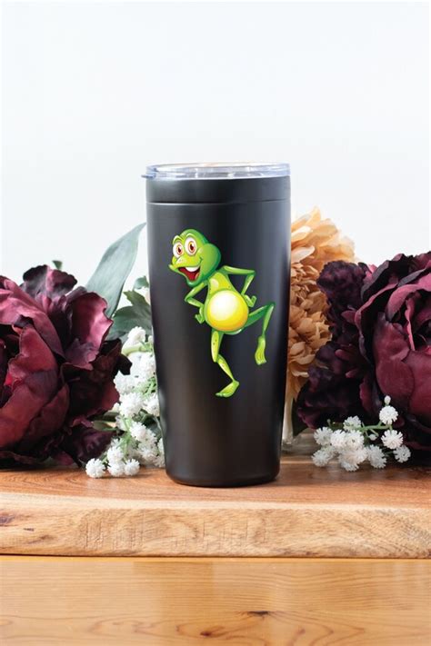 Frog Tumbler Dancing Frog Tumbler Fabulous Frog Tumbler Etsy Canada