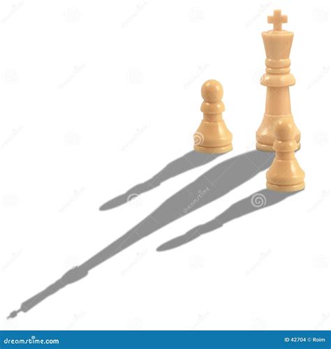 King And Pawn Chess Pieces Stock Photo Image Of Cross Chess 42704