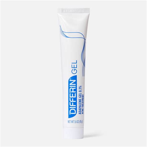differin  adapalene treatment gel  tube
