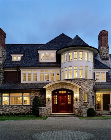 Traditional Houses With Turrets