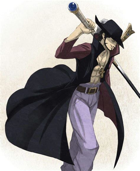 Dracule Mihawk Wiki Anime Amino