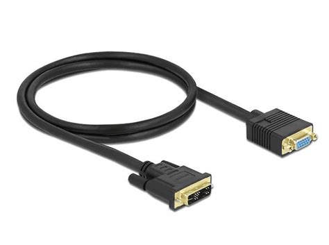 DELOCK 86752 DVI Kabel, Schwarz | MediaMarkt