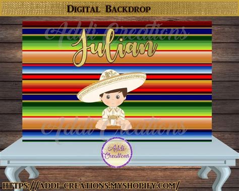 Charro Backdrop Customized Item Charro Digital Backdrop Charro