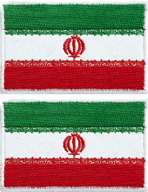 Amazon Stidsds 2 Pack Iran Flag Patch Iran Flags Embroidered