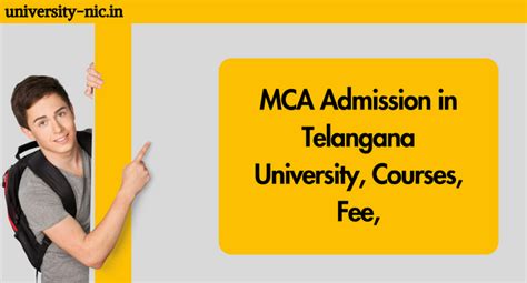 Mca Admission In Telangana University Courses Fee 2024 2025