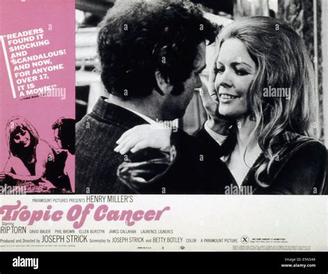 TROPIC OF CANCER Rip Torn Ellen Burstyn 1970 Stock Photo Alamy