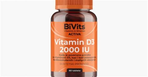 Bivits Activa Vitamin D Iu Tablete A Galen Pharm On Line