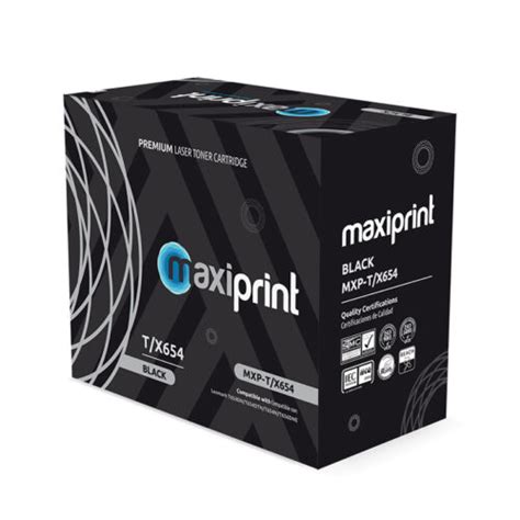 Toner Maxiprint Compatible MXP T654 X654 Genérico Laser Print Soluciones