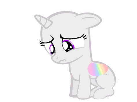 Mlp Sad Base 1 By Lightningsunyt On Deviantart