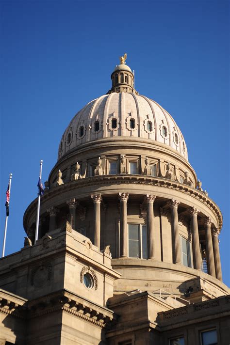 Dome of Idaho State Capitol in Boise · Free Stock Photo