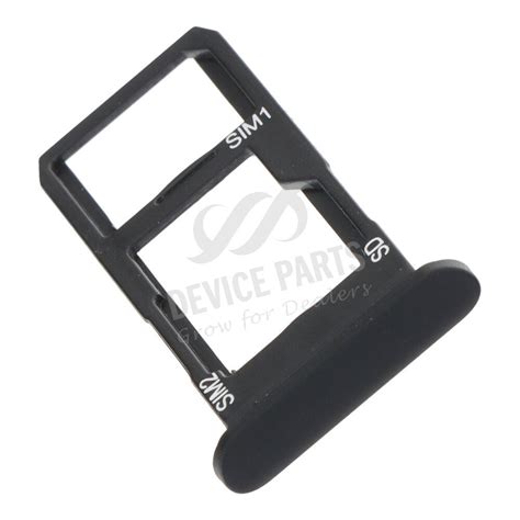 SIM SD Card Tray With Card Cap For Sony Xperia 10 II Dual Card Version