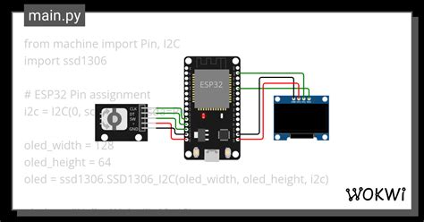 Esp 1306 Encoder Wokwi ESP32 STM32 Arduino Simulator