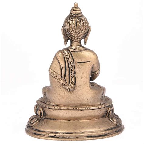 Brass Buddha Sitting Statue