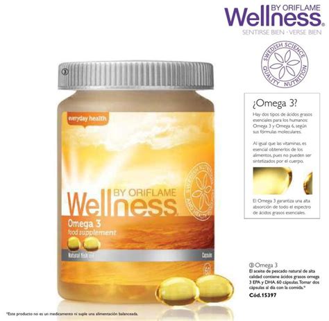 Wellness by Oriflame Omega 3 Qué es y por qué debemos tomarlo