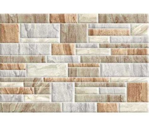 Water And Heat Resistance Multicolor Glossy Rectangular Ceramic Wall