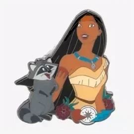 75148 Pocahontas Hot Topic Princess Sidekick Mystery Collection Loungefly Disney Pin