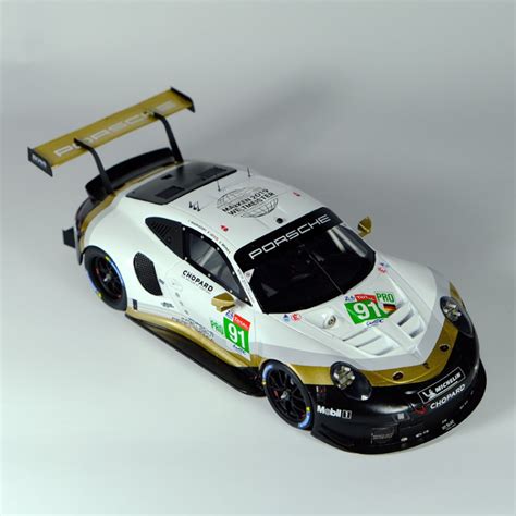 1 24 Porsche 911 RSR GT Pro Le Mans 2019 Kit Maquette Profil 24