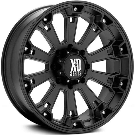 X Xd Series Xd Misfit Matte Black Rwd Wheels And Rims