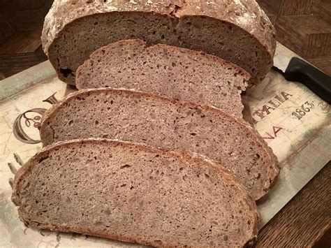 Roggen Mischbrot Mit Sauerteig Von Borsteline Chefkoch