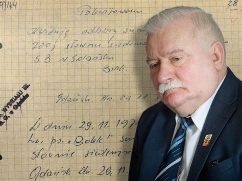 Lech Wałęsa to TW Bolek Wstępna ekspertyza potwierdza że był w SB