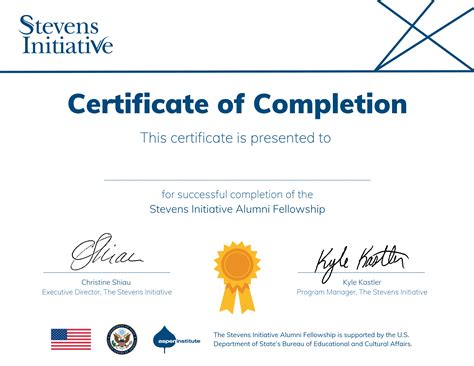 Stevens Initiative At The Aspen Institute Credentials Accredible