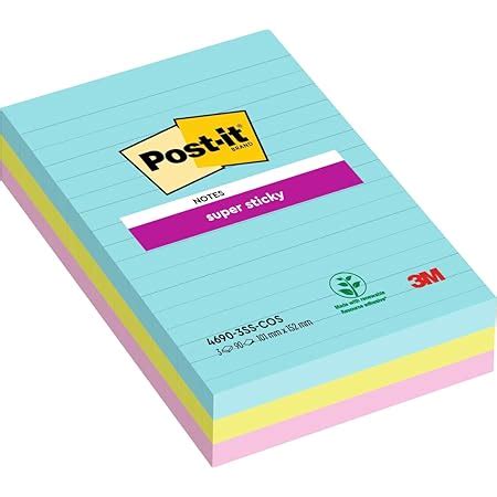 Post It Super Sticky Mini Easel Pad Ss White Cm X Cm