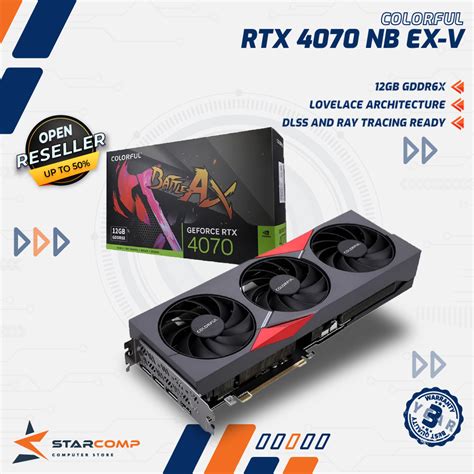 Jual Colorful Geforce Rtx 4070 Nb Ex V 12gb Gddr6x Vga Rtx4070 Shopee Indonesia