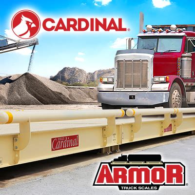 Cardinal Scales ARMOR Digital Truck Scale Pit Quarry