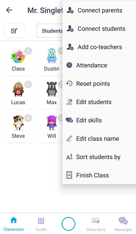 Customize Add And Edit Skills Classdojo Helpdesk