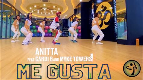 Anitta Me Gusta Feat Cardi B Myke Towers Zumba Fitness Dance