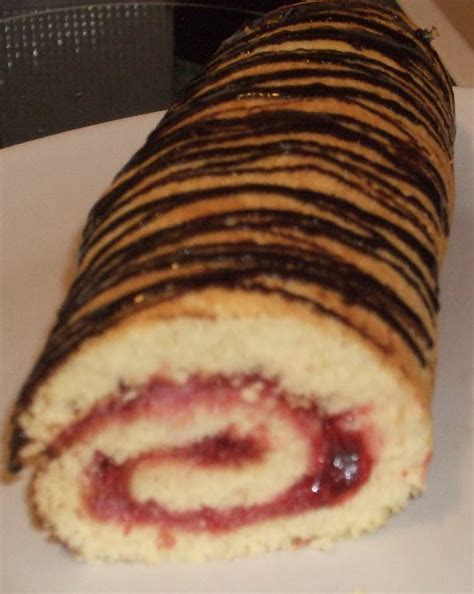 Recette de Roulé à la framboise