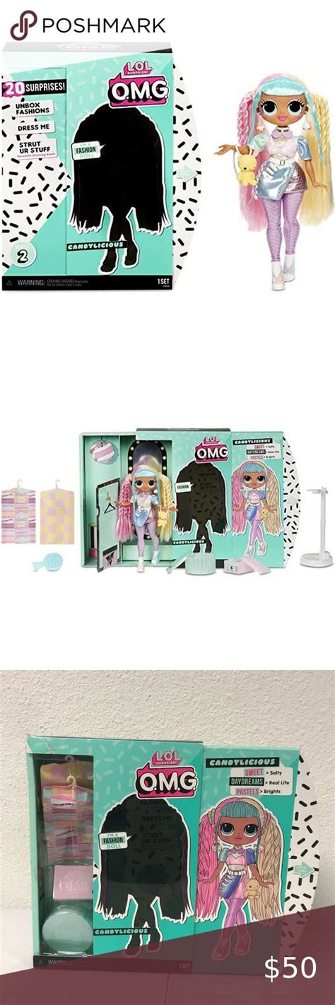 L.O.L. Surprise! O.M.G. Candylicious Fashion Doll with 20 Surprises | Fashion dolls, Dolls ...