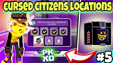 PK XD New Cursed Citizens Locations For Fifth Day YouTube