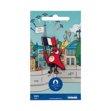 Pins Mascotte Des Jeux Olympiques Paris 2024 Neuf Différent Couleurs