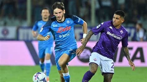 Diretta Fiorentina Napoli Formazioni E Dove Vederla In Tv E Live