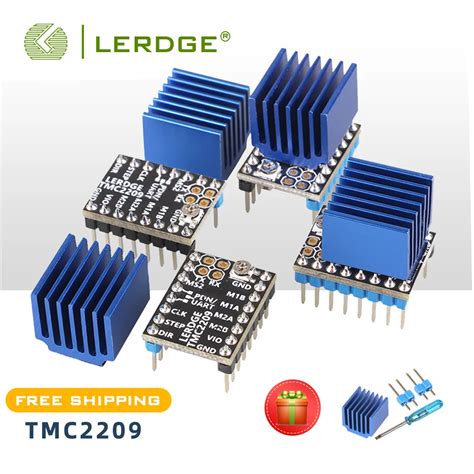 Lerdge 3d Printer Parts Tmc 2209 Stepper Motor Driver 256 Uart Tmc2208 A4988 Lv8729 Tmc2130