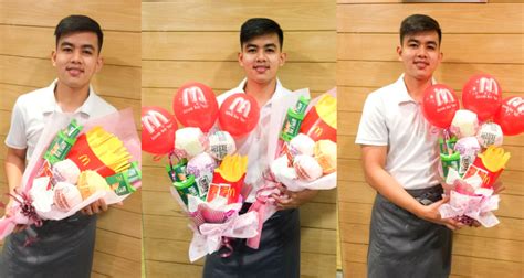 Mcdonalds Paso De Blas Valentines Day Mcbouquet And Mcbasket Treats