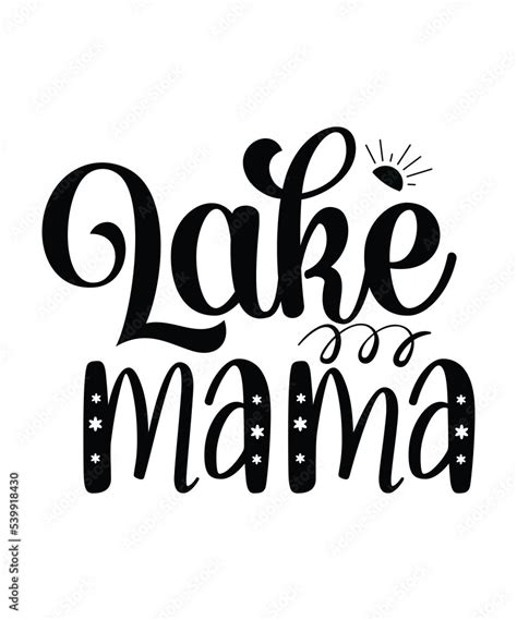 Welcome To The Lake SVG File Lake Loon SVG File Rustic SVG File Vector