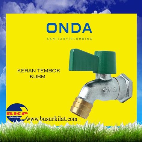 Jual Kran Onda Kubm Inch Kran Tembok Keran Air Keran Besi