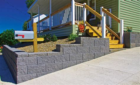 Simple Retaining wall for driveway | CornerStone Wall Solutions