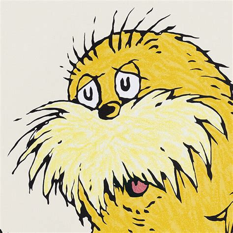 Lorax 50th Anniversary Print — The Art Of Dr Seuss Collection Published By Chaseart Companies