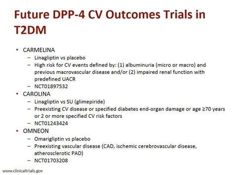 T2dm And Cv Outcomes Trials A Deep Dive Ppt Download